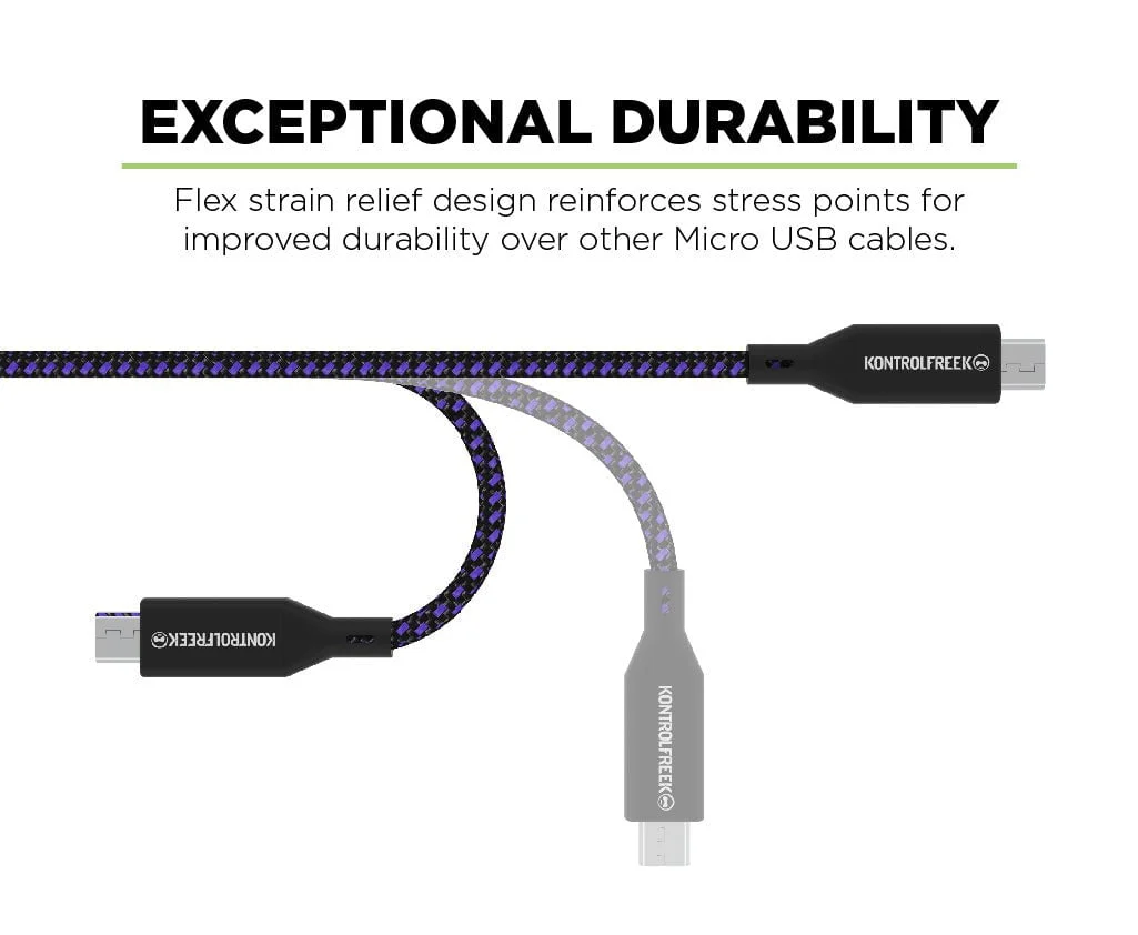 12FT USB A-to-Micro Gaming Cable - Image 4